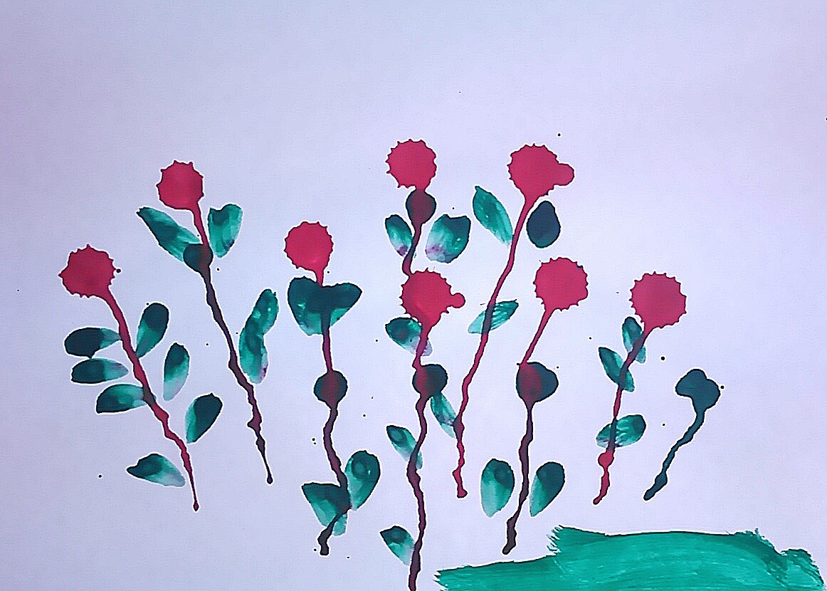 Занятие кляксография. Кляксография техника рисования для детей цветы. Нетрадиционное рисование для дошкольников. Цветы для рисования детям. Красивые цветы рисование в средней.