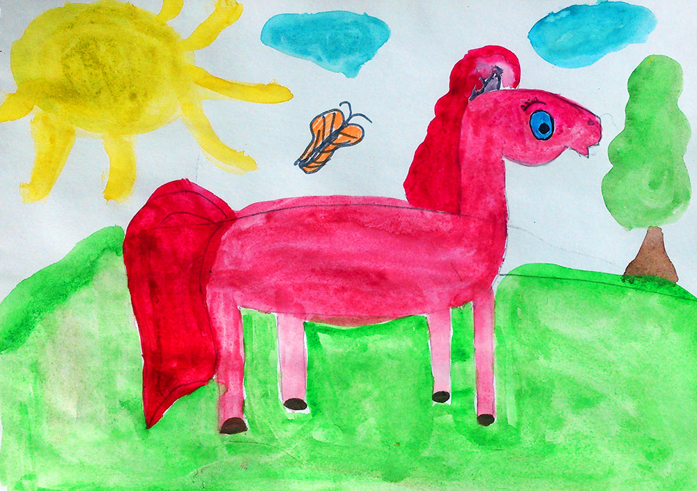 Розовый конь шестой класс литература