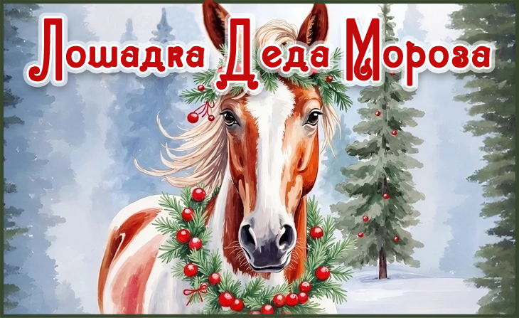 Всероссийский творческий конкурс посвященный Символу года "Лошадка Деда Мороза"
